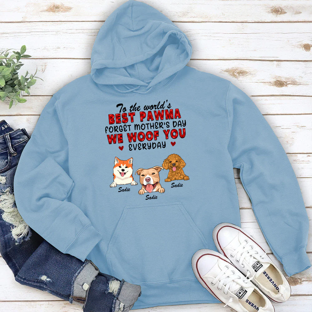 Forget Mom Day – Personalized Custom Hoodie - Image 3