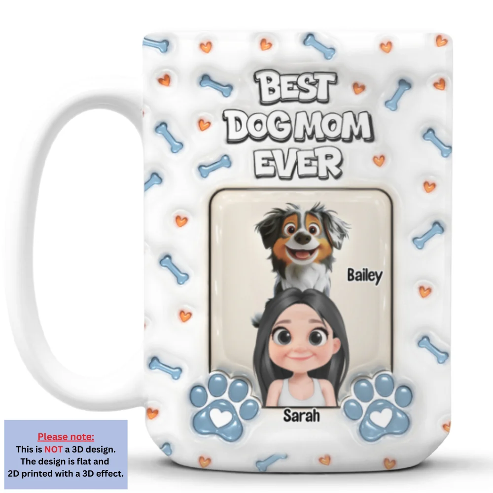 Forget Mother Day - Personalized Custom 3D Inflated Effect Mug - Image 7