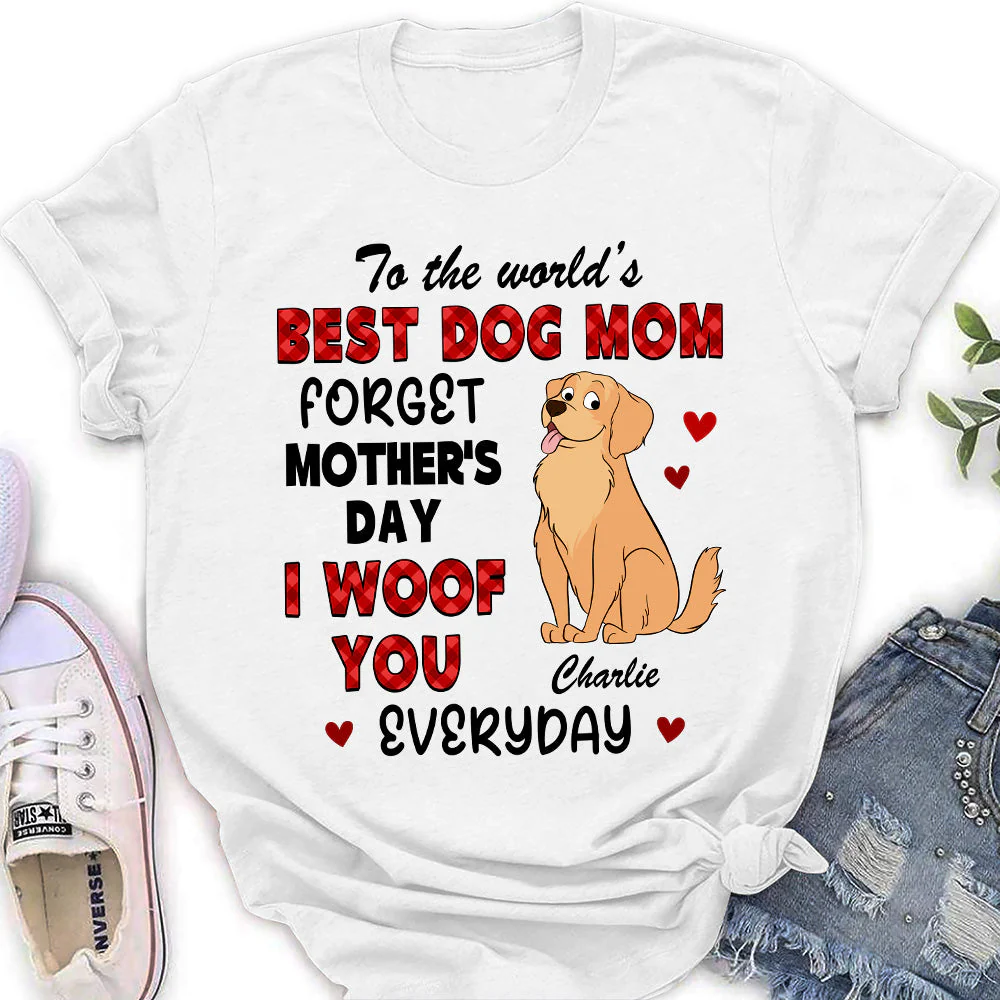 Forget That Day - Personalized Custom Women's T-shirt - Image 2