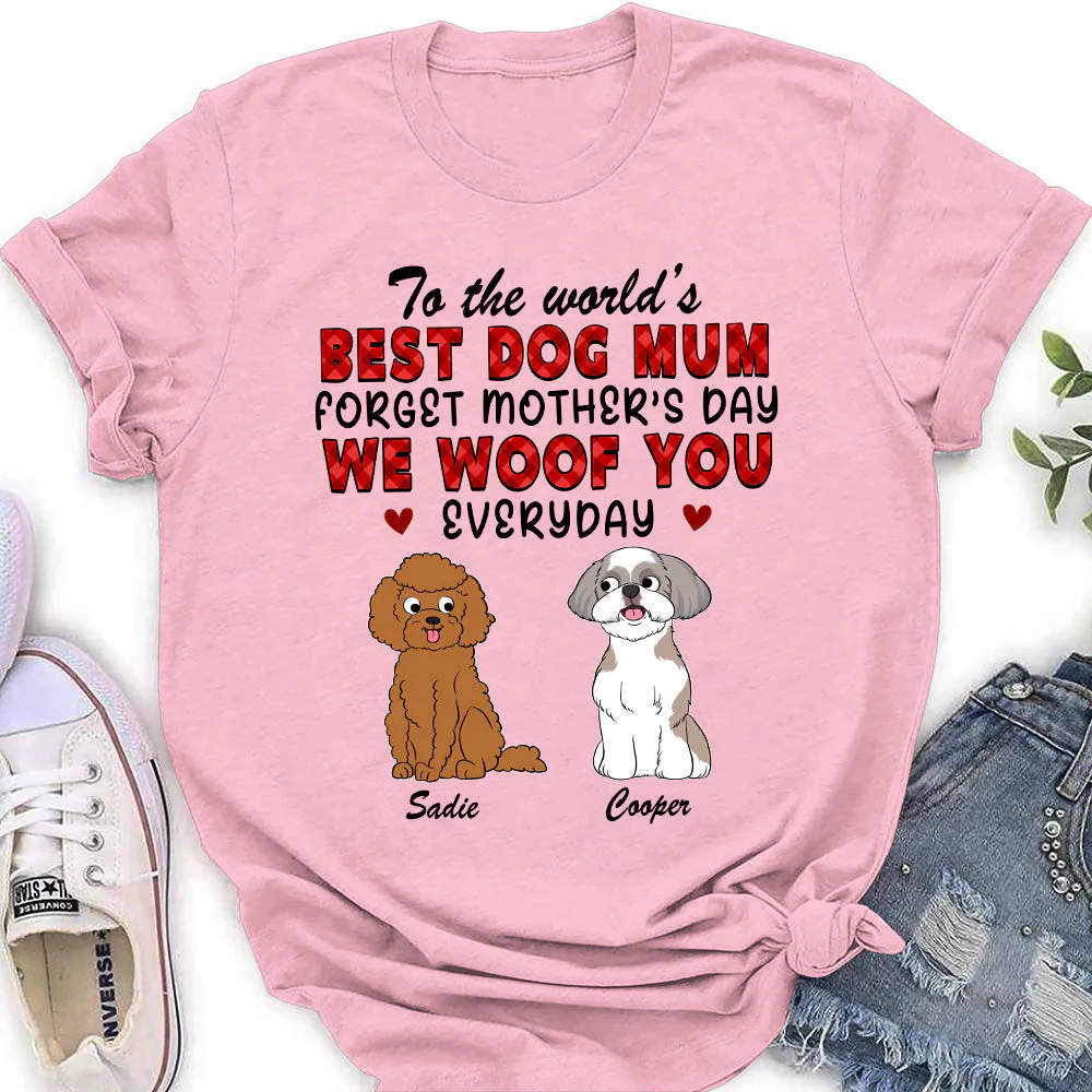 Forget That Day - Personalized Custom Women's T-shirt - Image 3