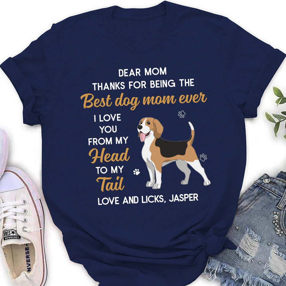 From Head To Tail - Personalized Custom Women's T-shirt - Image 5