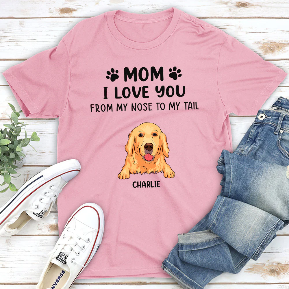 From The Nose To The Tail - Personalized Custom Unisex T-shirt - Image 4