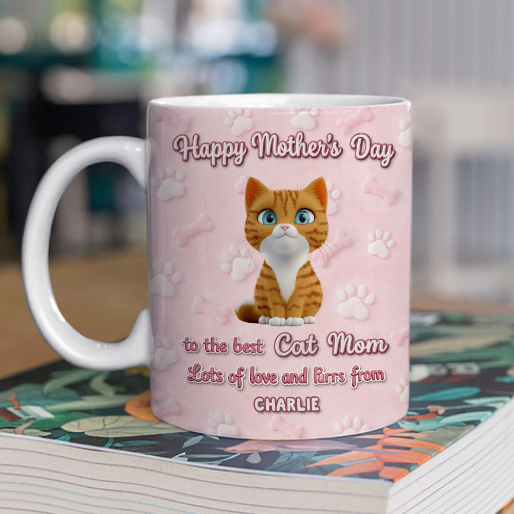 From Your Favorite Cats - Personalized Custom 3D Effect Mug - Image 2