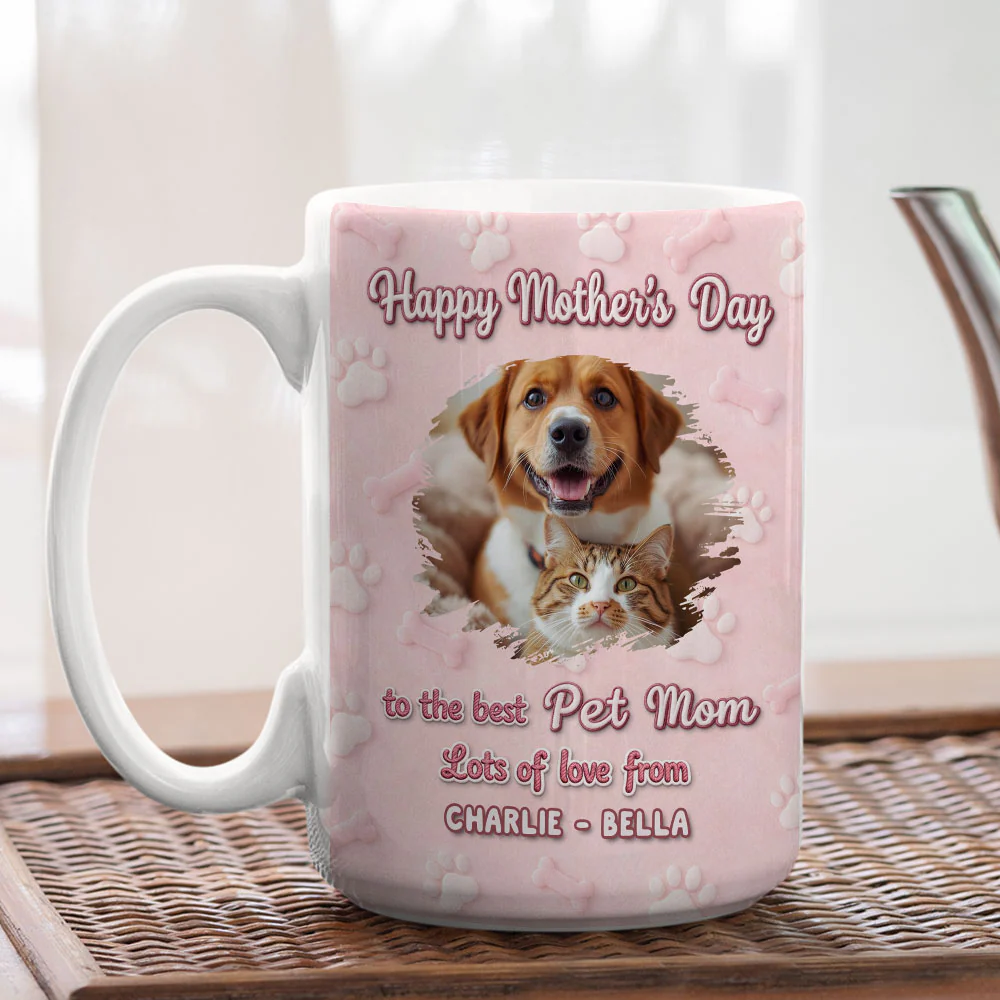From Your Favorite Pets Photo - Personalized Custom 3D Effect Mug - Image 2