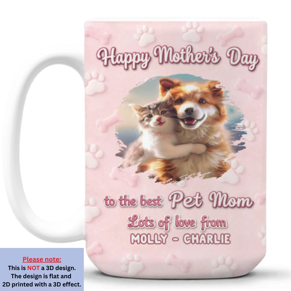 From Your Favorite Pets Photo - Personalized Custom 3D Effect Mug - Image 6