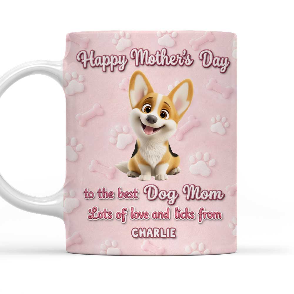 From Your Favorite Pup - Personalized Custom 3D Effect Mug