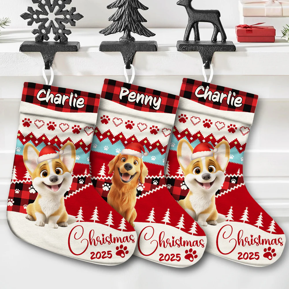 Funny Christmas This Year - Personalized Custom Christmas Stocking