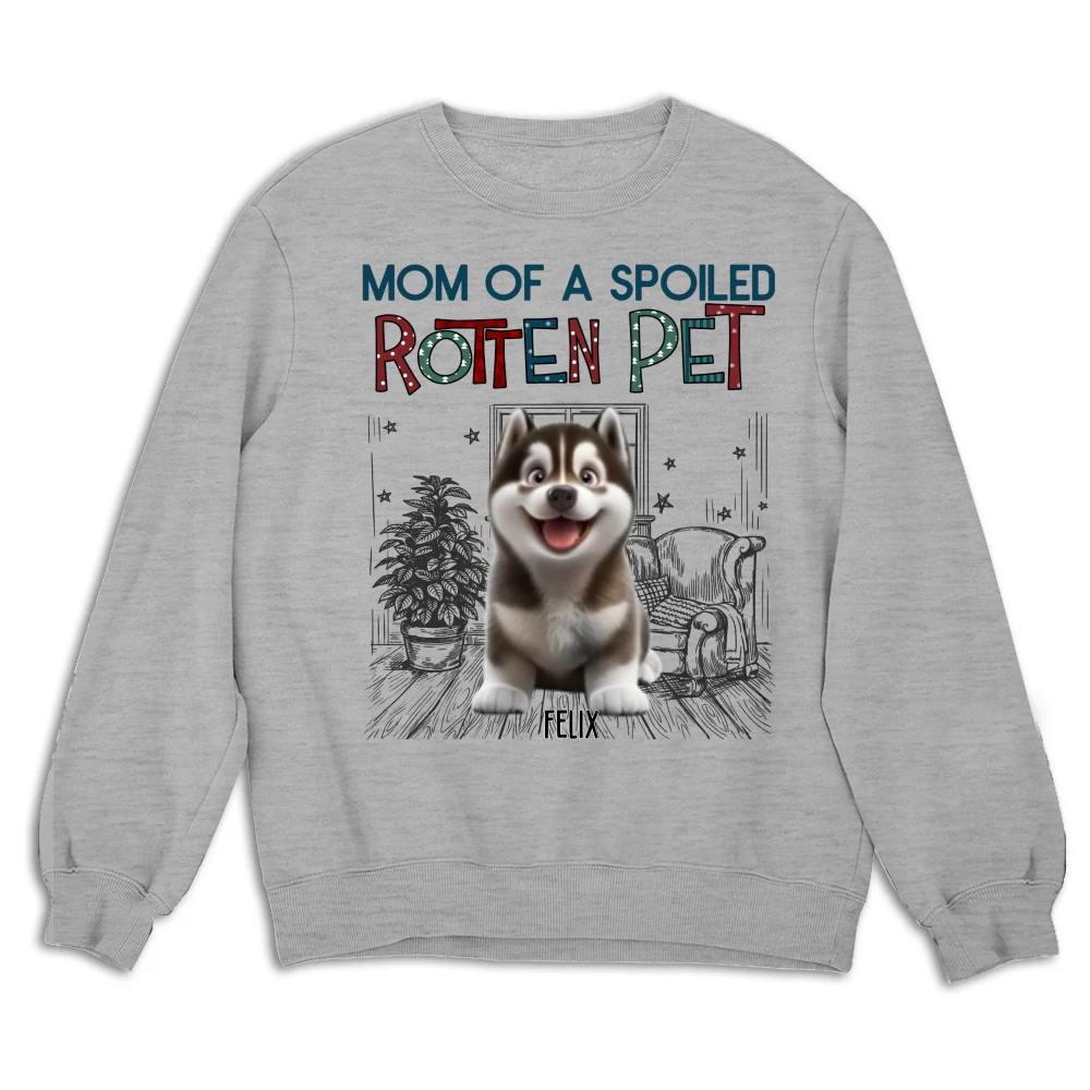Funny Mom Dad Pet Normal - Personalized Custom Sweatshirt - Image 4