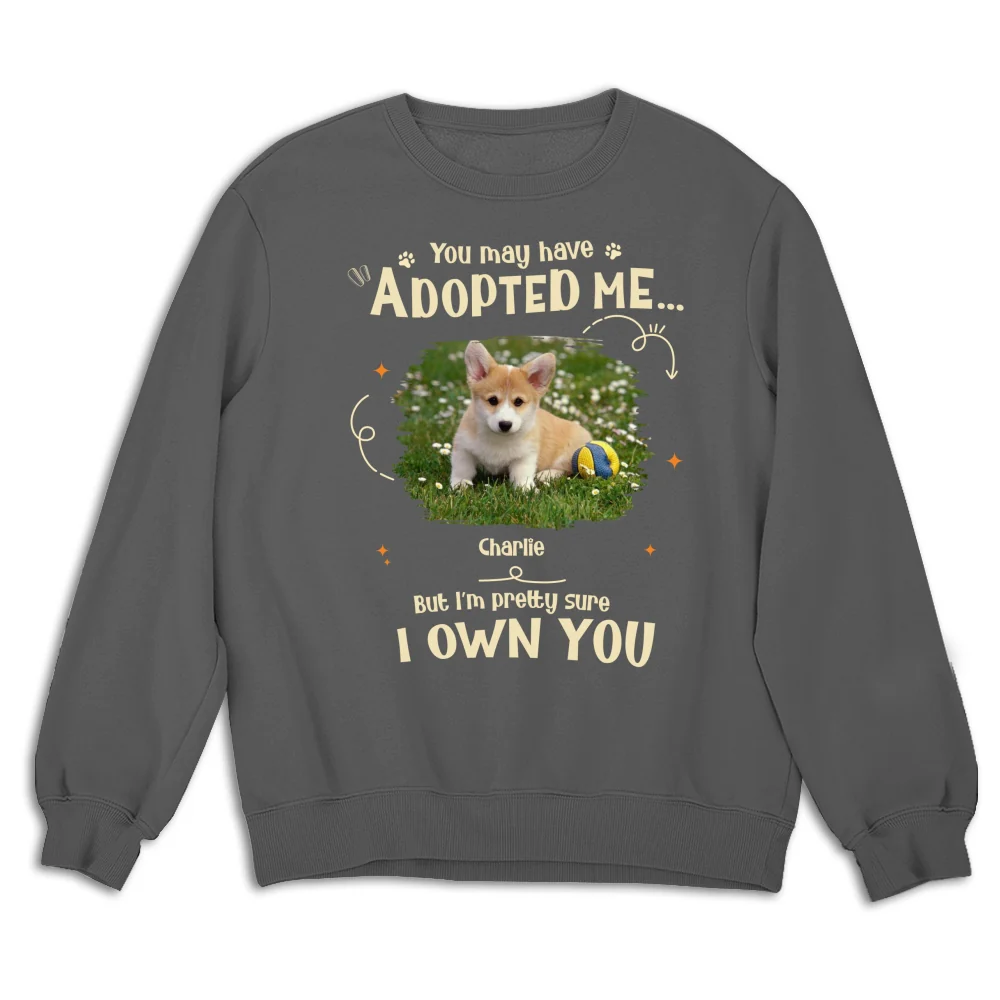 Funny Pretty Sure We Own You Photo - Personalized Custom Sweatshirt - Image 7