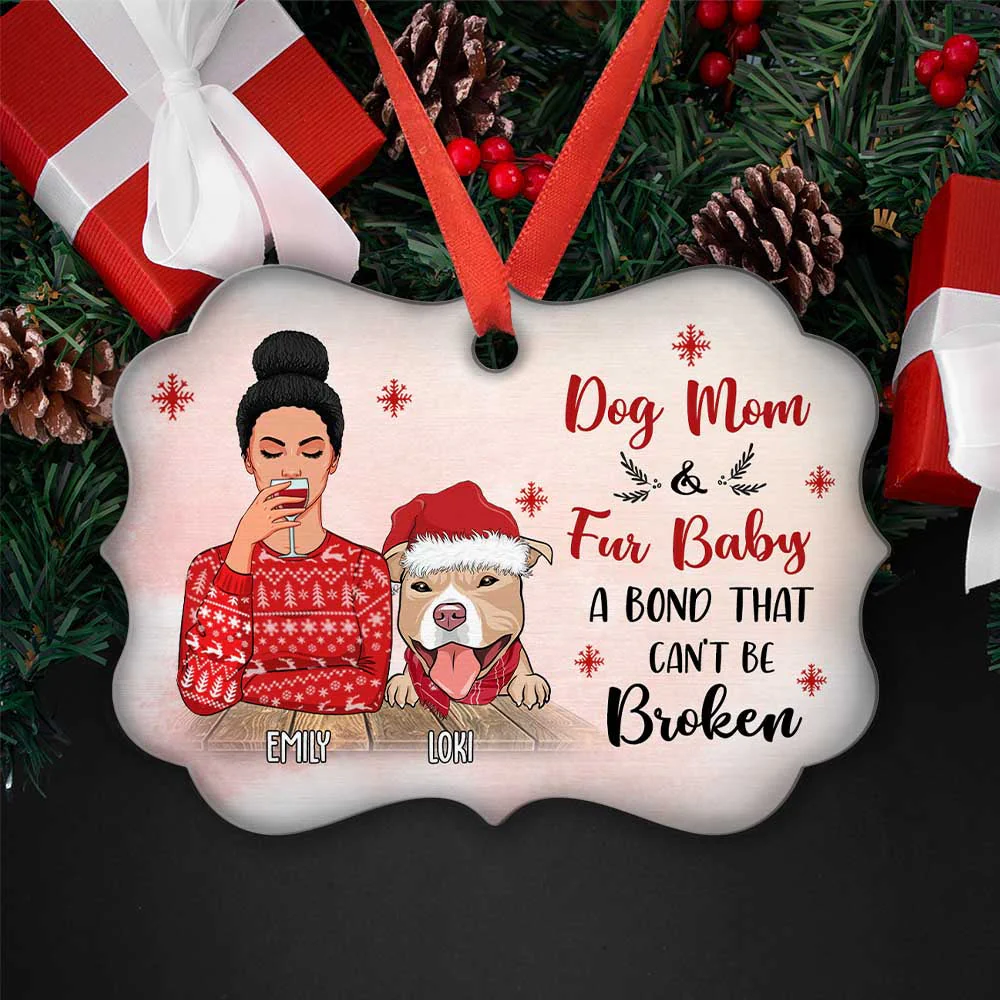 Fur Baby - Personalized Custom Aluminum Ornament - Image 4