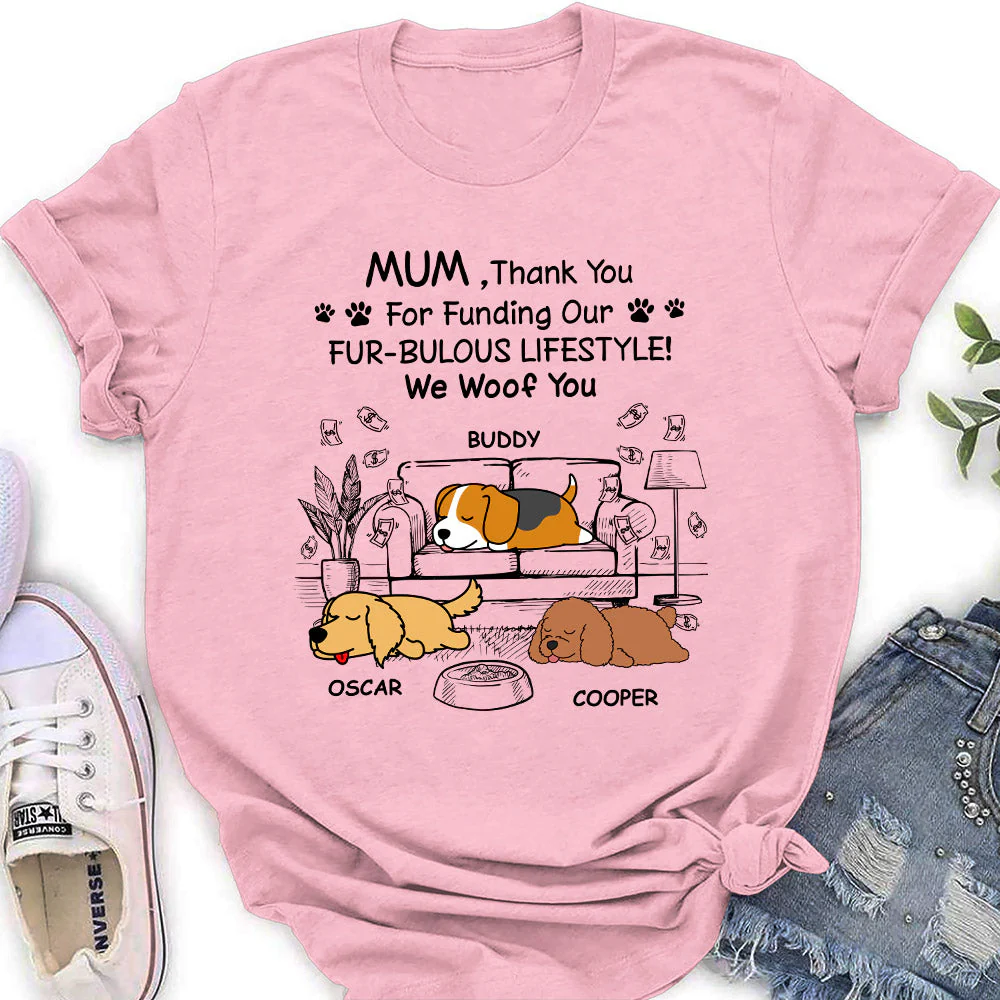 Fur-Bulous Lifestyle - Personalized Custom Women's T-shirt - Image 3