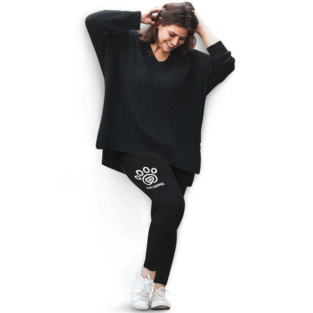 Fur Mama - High-Waisted Leggings - Image 3