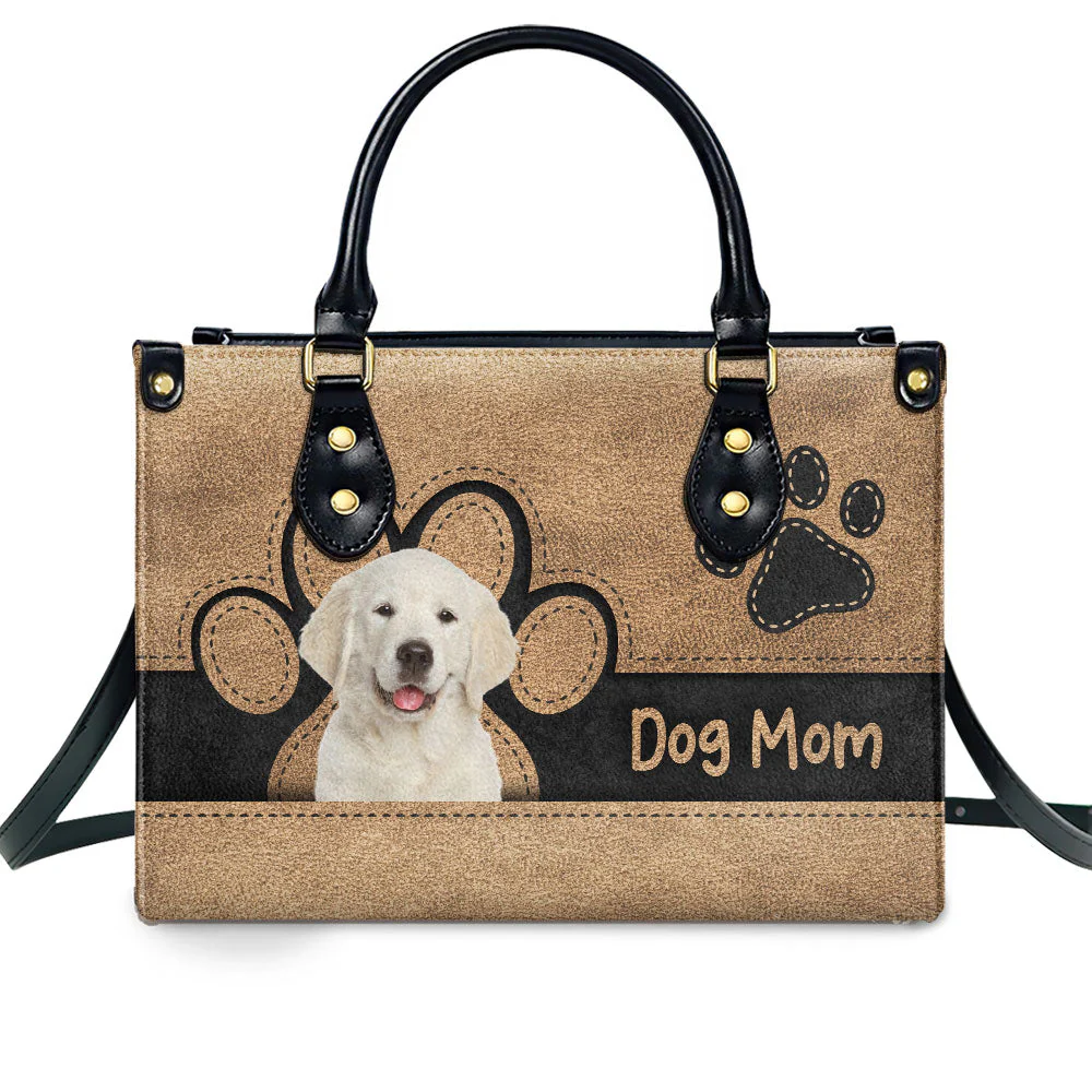 Fur Mom Elegant - Personalized Custom Leather Bag