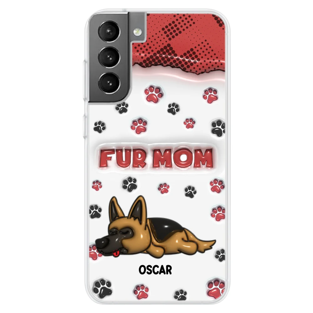 Fur Mom Version - Personalized Custom 3D Inflated Effect Phone Case - Image 26