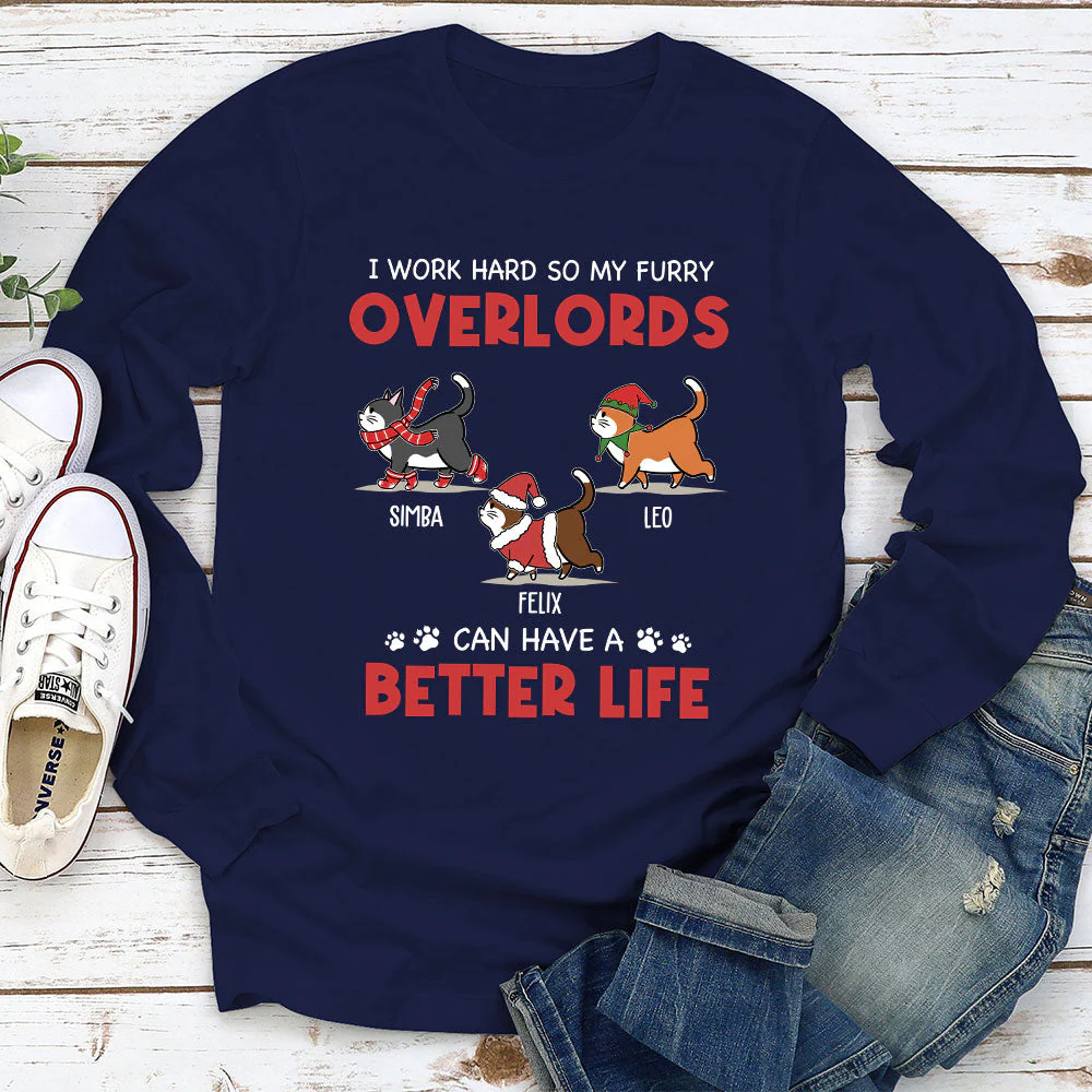 Furry Better Life - Personalized Custom Long Sleeve T-shirt - Image 3