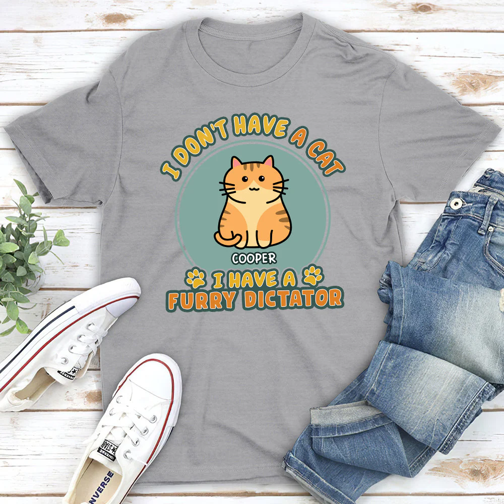 Furry Dictator - Personalized Custom Unisex T-shirt - Image 5