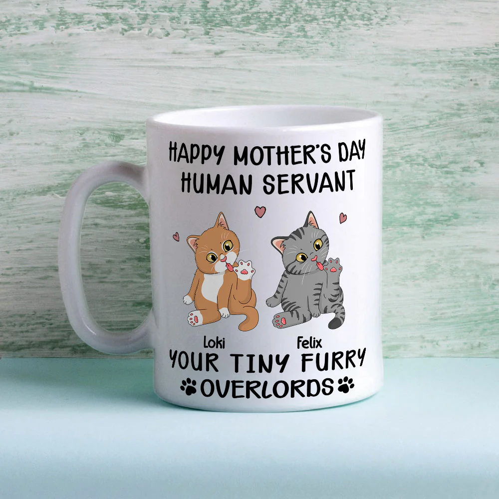 Furry Overlord - Personalized Custom Coffee Mug - Image 2