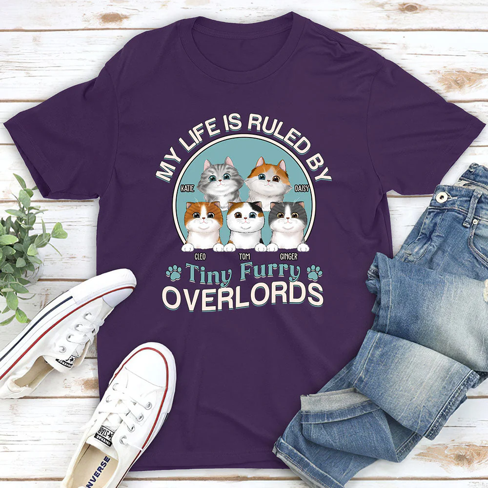 Furry Overlords - Personalized Custom Unisex T-shirt - Image 5