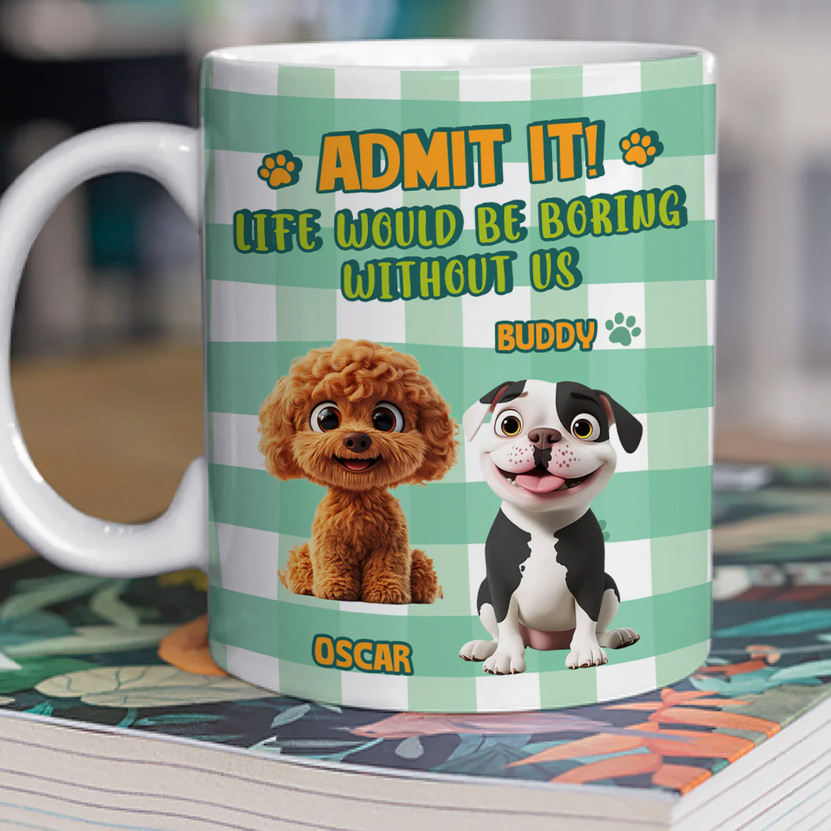 Gave You So Many Licks - Personalized Custom Coffee Mug - Image 3