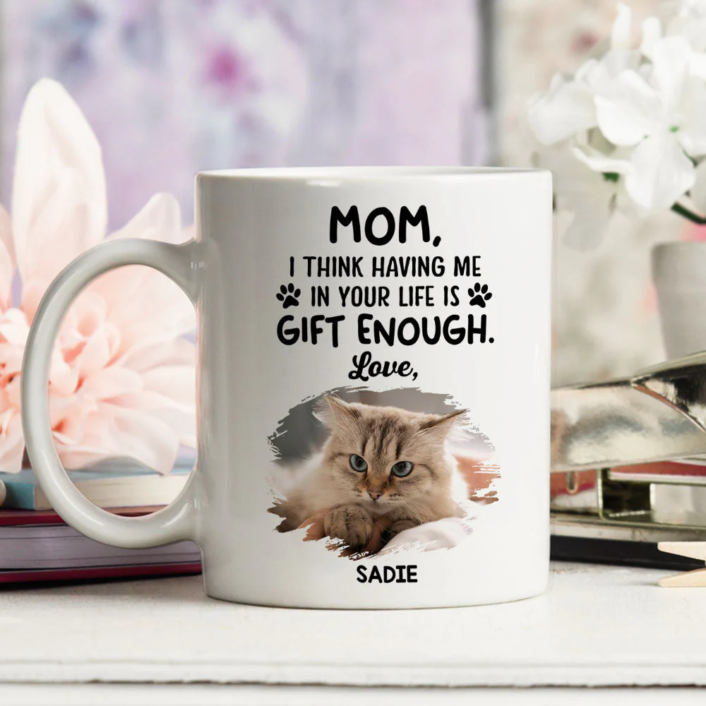 Gift Enough - Personalized Custom Coffee Mug - Image 3