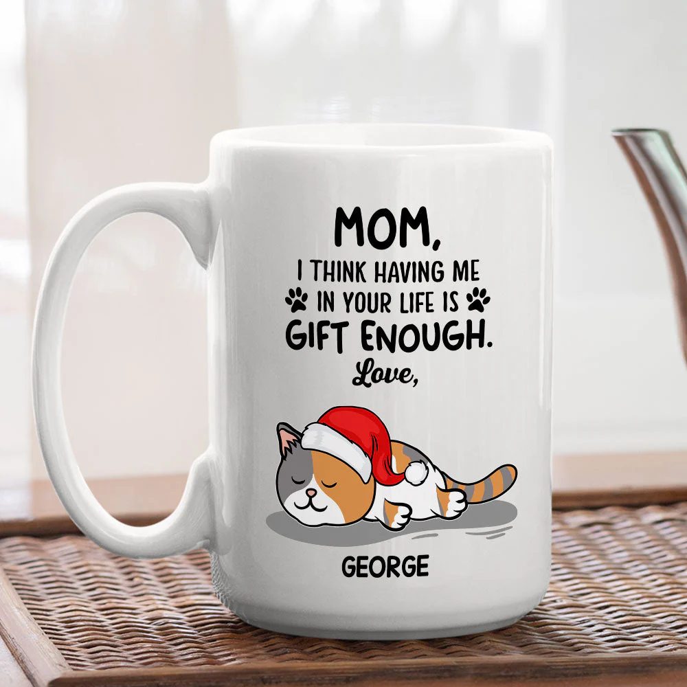 Gift Enough - Personalized Custom Coffee Mug - Image 4