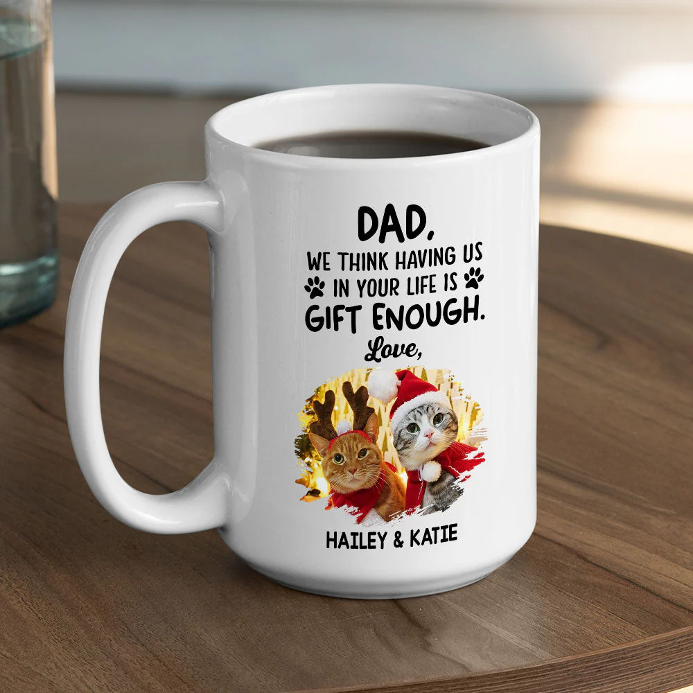 Gift Enough - Personalized Custom Coffee Mug - Image 5