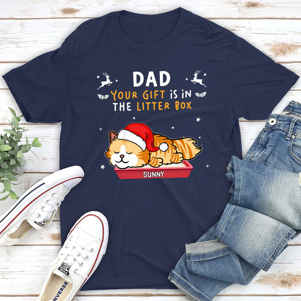 Gift Is In The Box - Personalized Custom Unisex T-shirt - Image 2