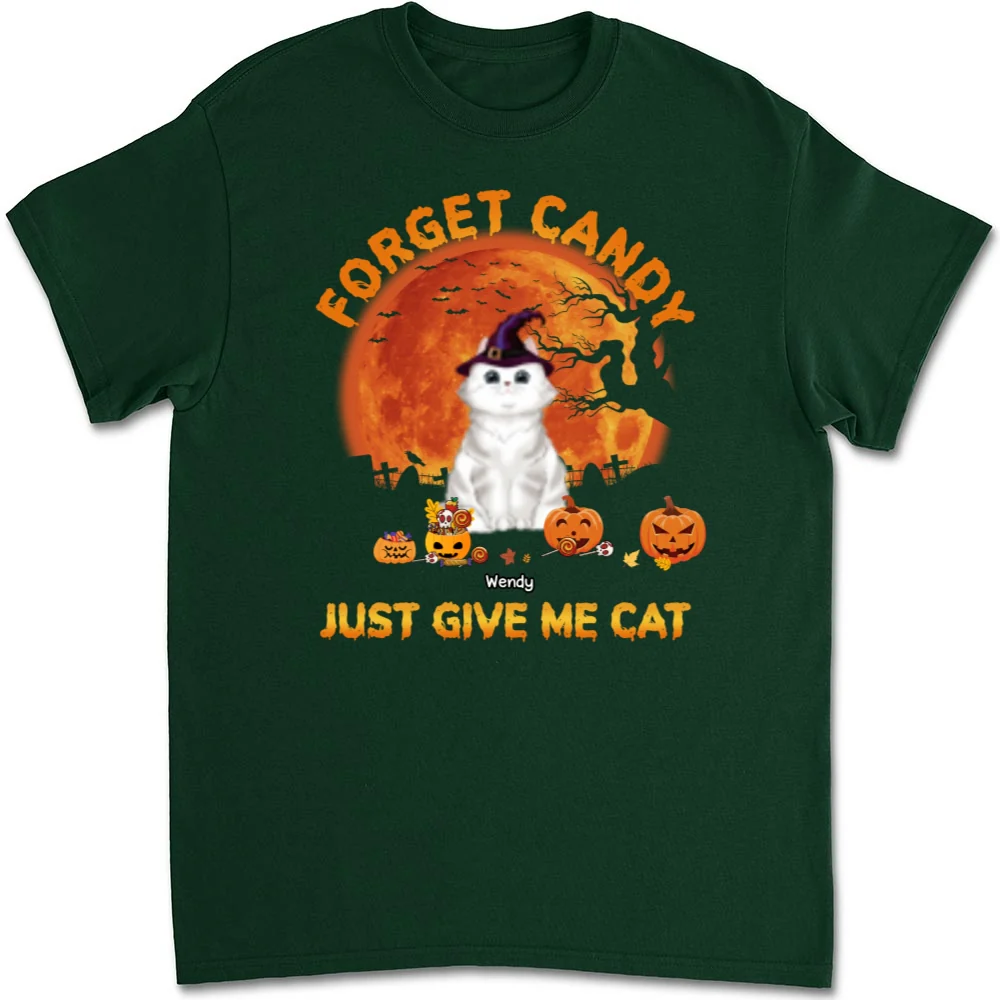 Give Me Cats - Personalized Custom Unisex T-shirt - Image 7