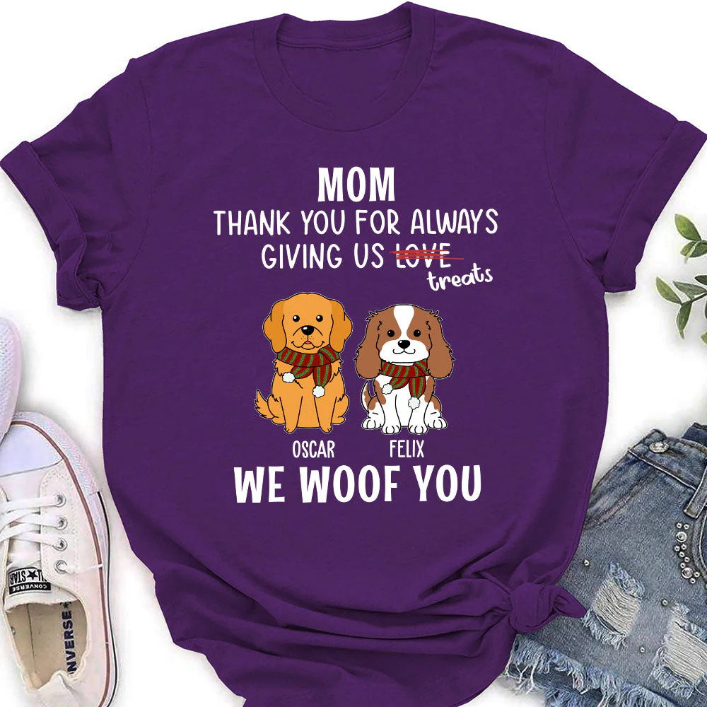 Give Me Treats - Personalized Custom Women's T-shirt - Image 3