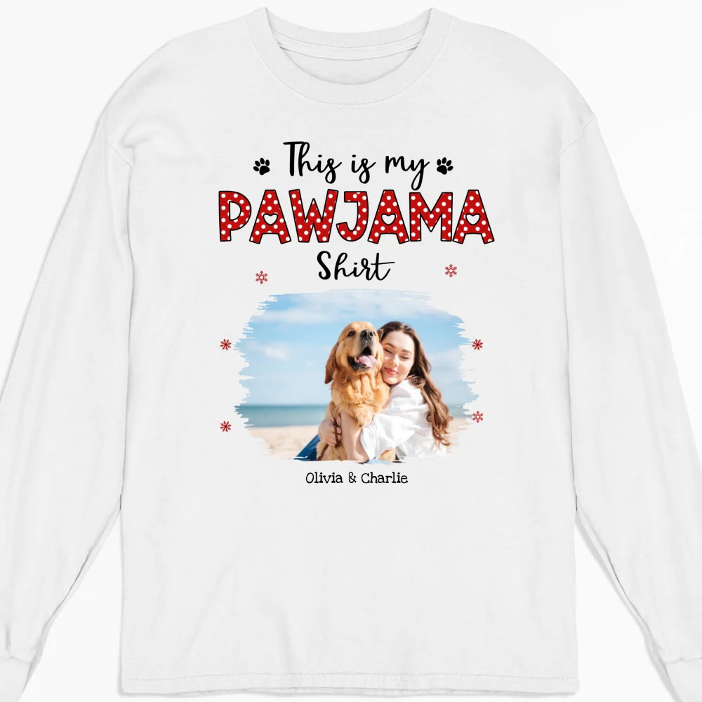 Glow Of You Photo - Personalized Custom Long Sleeve T-shirt - Image 3