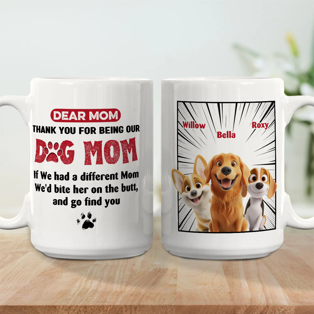 Go Find You Mommy - Personalized Custom Coffee Mug - Image 11
