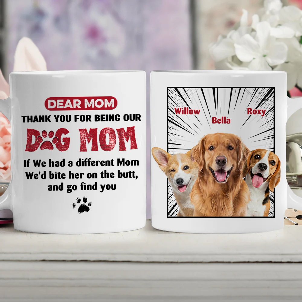 Go Find You Mommy Photo - Personalized Custom Coffee Mug - Image 3