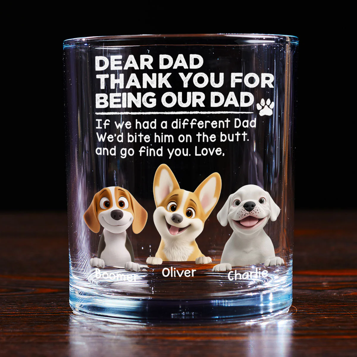 Go Find You - Personalized Custom Whiskey Glass - Image 3