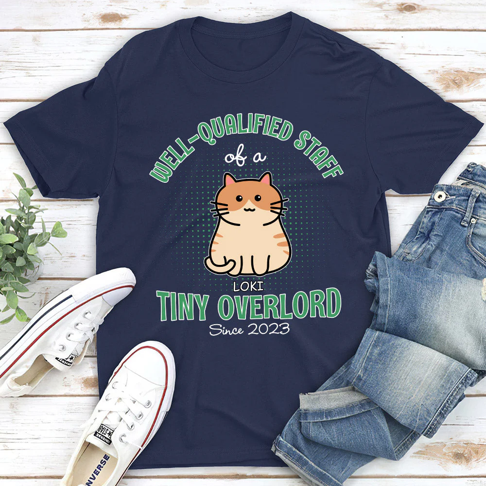 Good Cat Staff - Personalized Custom Premium T-shirt - Image 2