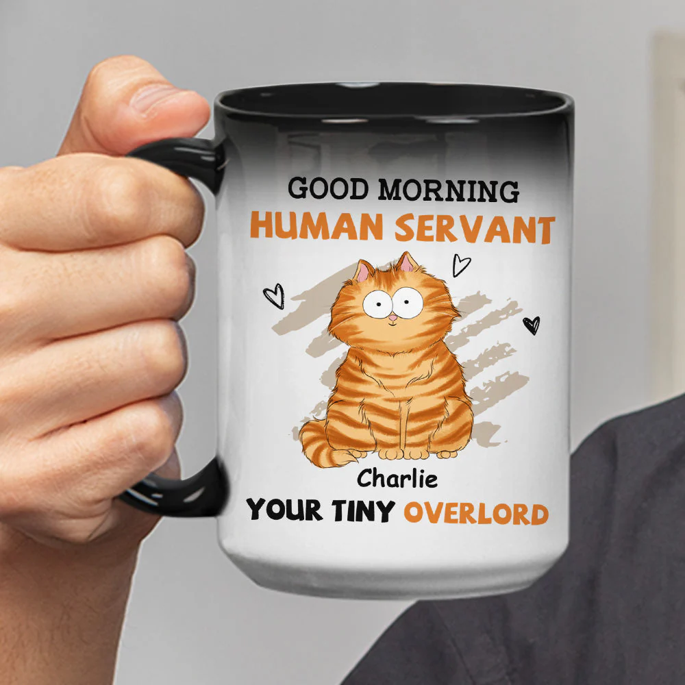 Good Morning - Personalized Custom Color Changing Mug - Image 4