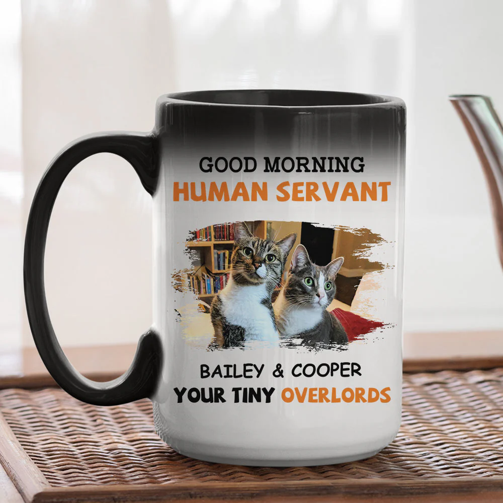 Good Morning - Personalized Custom Color Changing Mug - Image 5