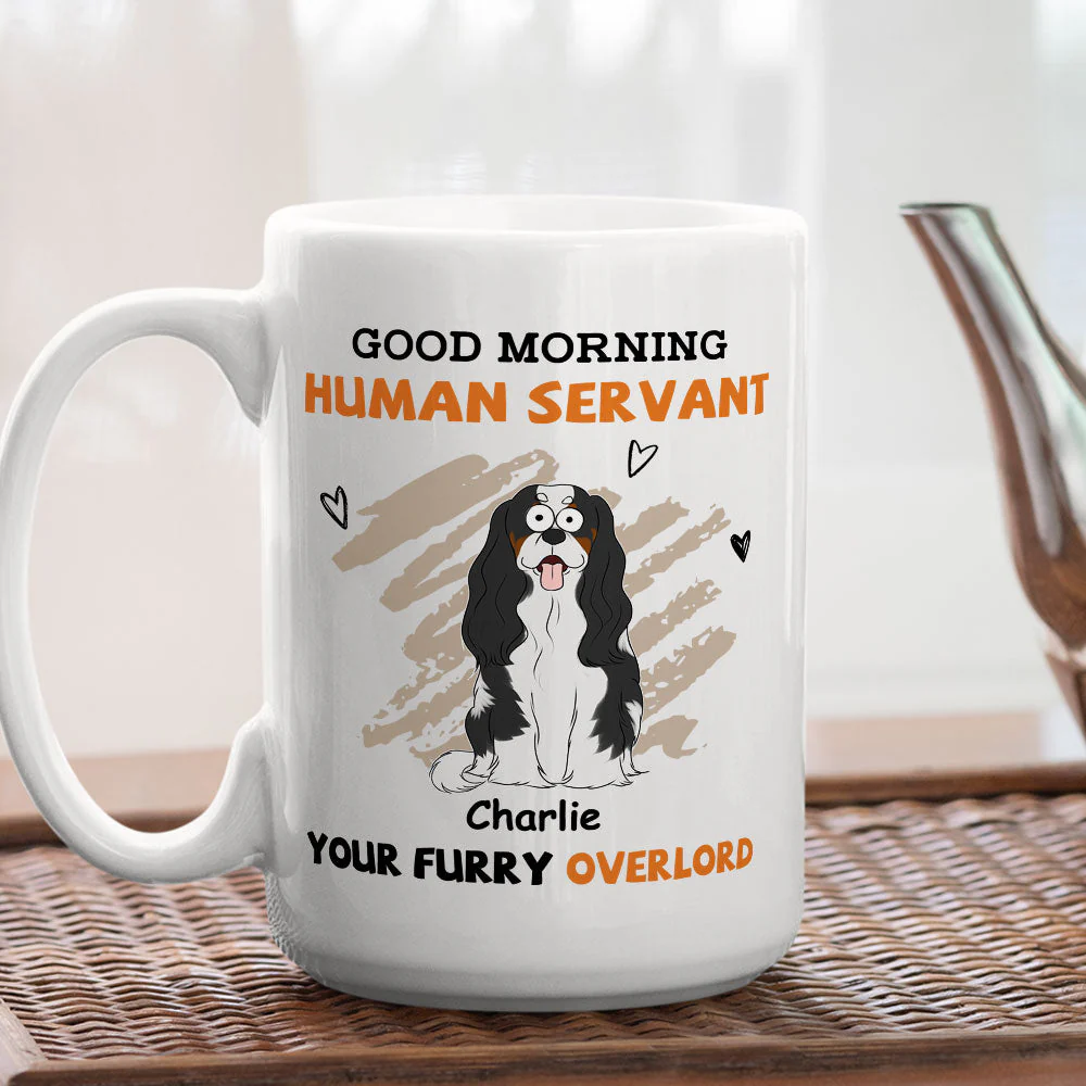 Good Morning Version 2 - Personalized Custom Coffee Mug - Image 4