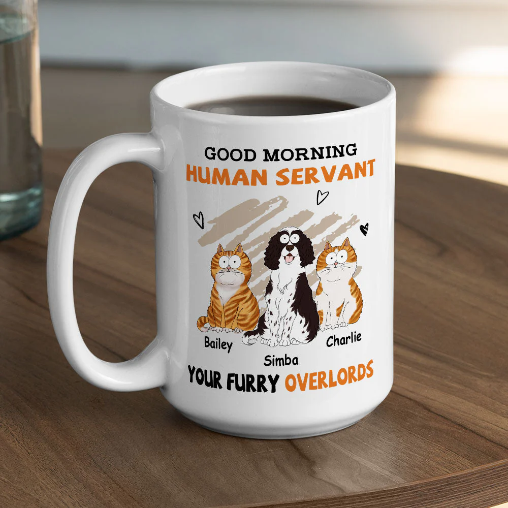 Good Morning Version 2 - Personalized Custom Coffee Mug - Image 5