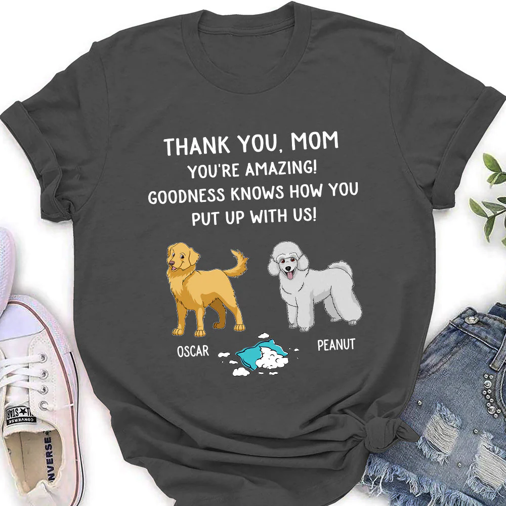 Goodness Knows - Personalized Custom Women's T-shirt - Image 4