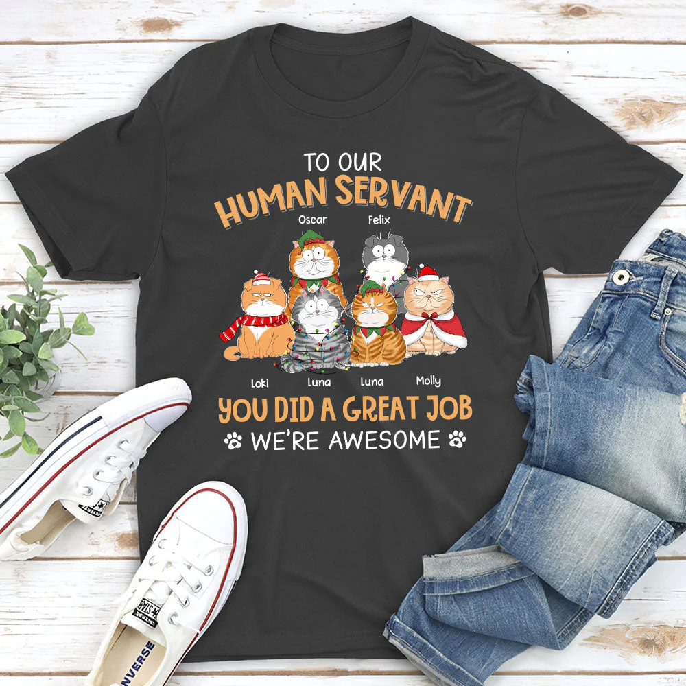 Great Job Dad Mom - Personalized Custom Unisex T-shirt - Image 5