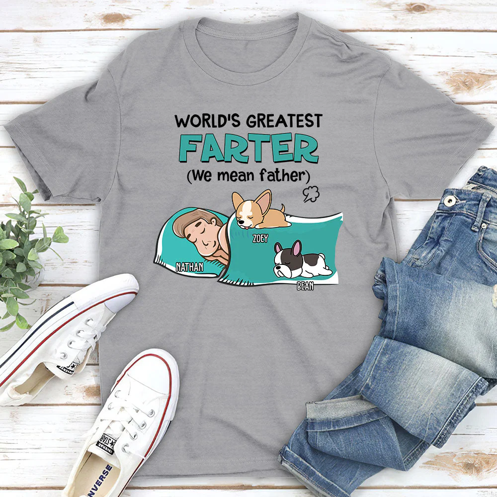 Great Mother Father - Personalized Custom Premium T-shirt - Image 2