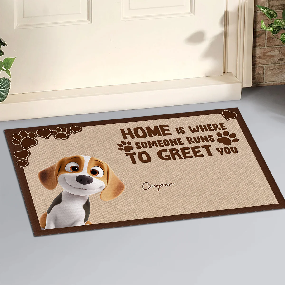 Greet You - Personalized Custom Doormat - Image 5