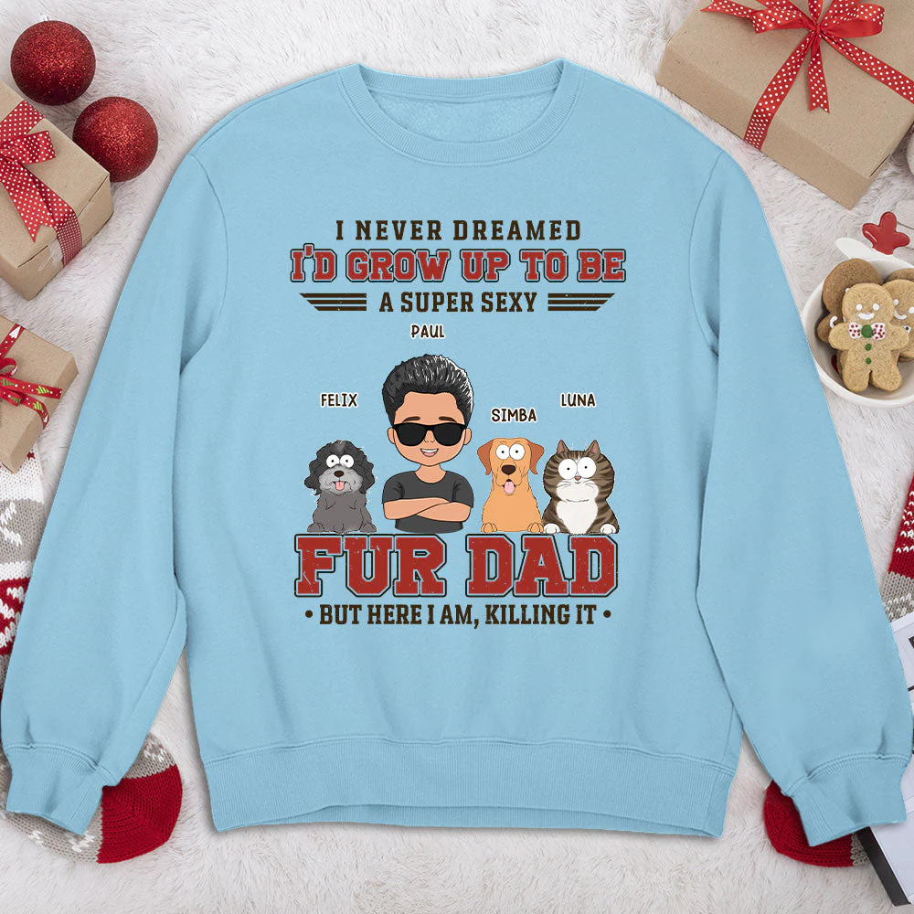 Grow Up To Be 2 - Personalized Custom Sweatshirt - Image 4