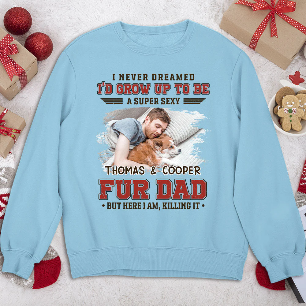 Grow Up To Be Photo 2 - Personalized Custom Sweatshirt - Image 2
