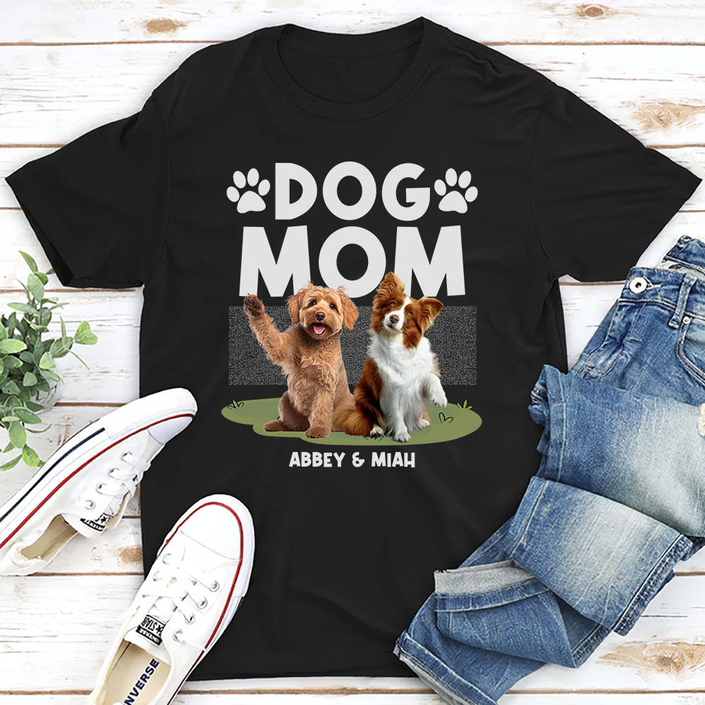 Happy Dog - Personalized Custom Unisex T-shirt - Image 2