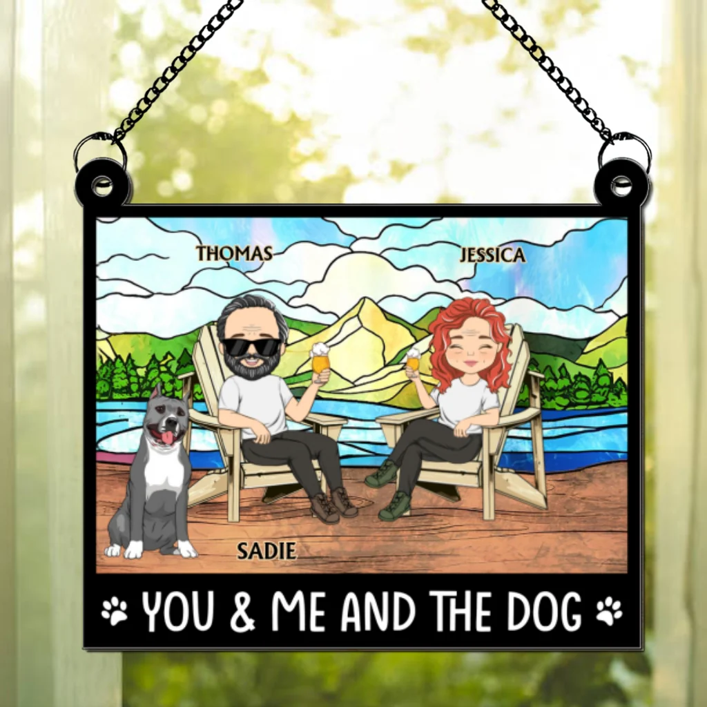Happy Family - Personalized Custom Suncatcher - Image 8