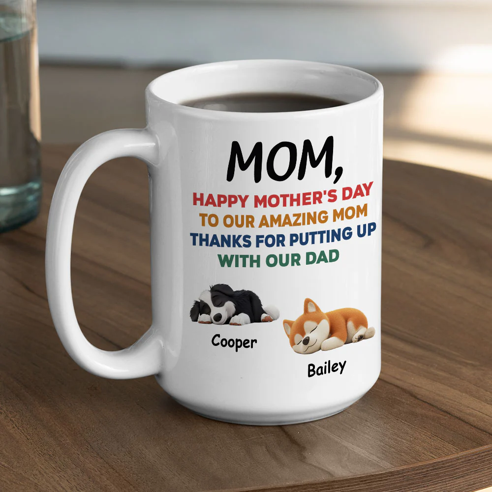 Happy Mother Day - Personalized Custom Coffee Mug - Image 4