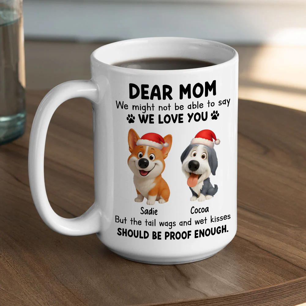 Happy Tails And Sweet Kisses - Personalized Custom Coffee Mug - Image 5