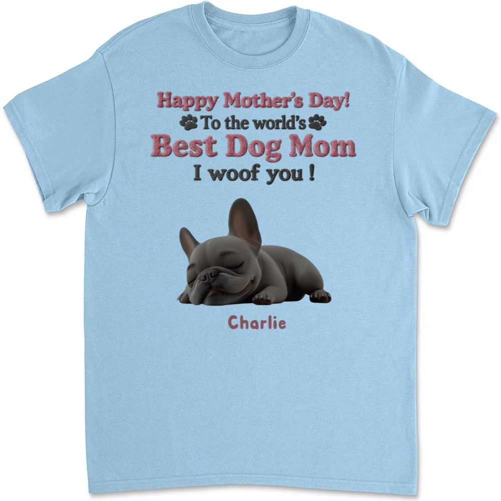 Happy To Be Dog Parents - Personalized Custom Unisex T-Shirt - Image 7