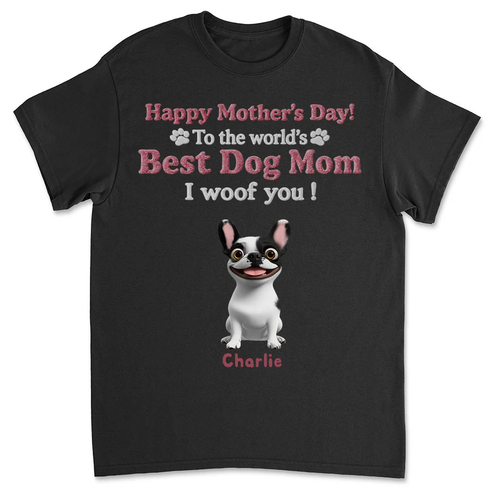 Happy To Be Dog Parents Ver Standing Ver Dark - Personalized Custom Shirt